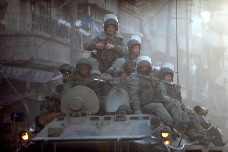 Russian soldiers