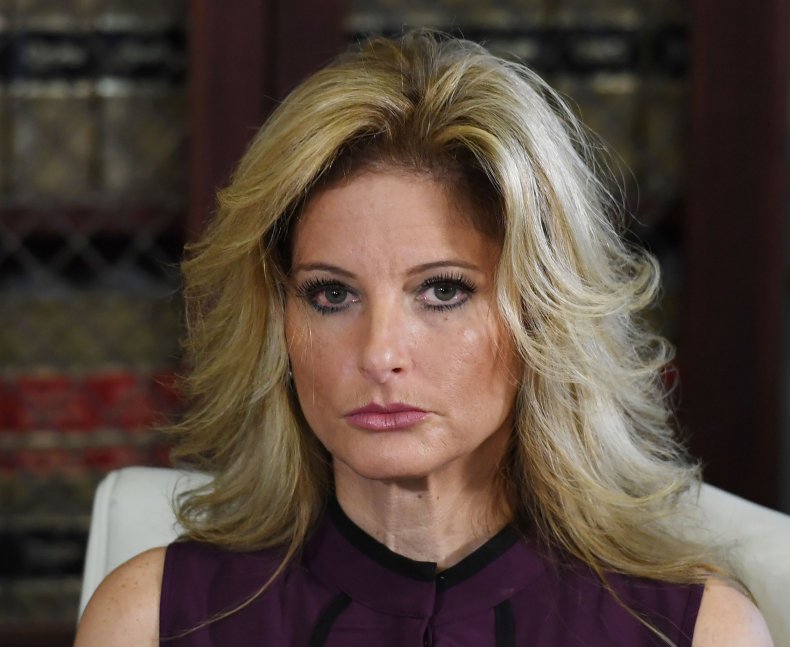 Summer Zervos, who was a contestant on the TV show "The Apprentice