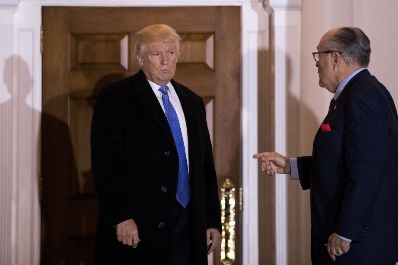 Donald Trump Rudy Giuliani