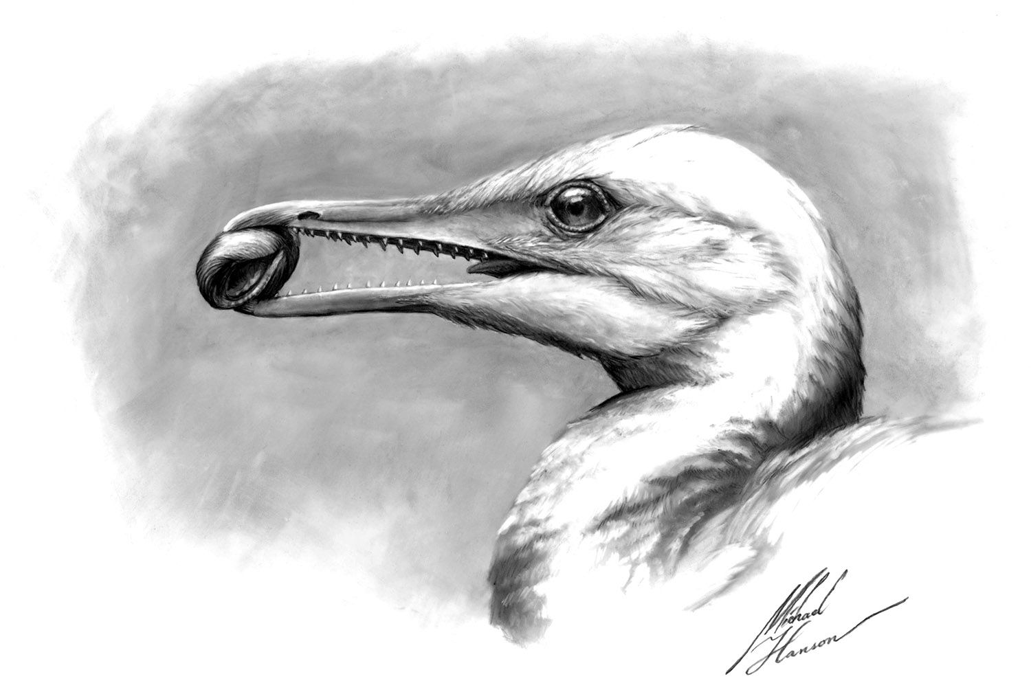 dinosaur with duck beak