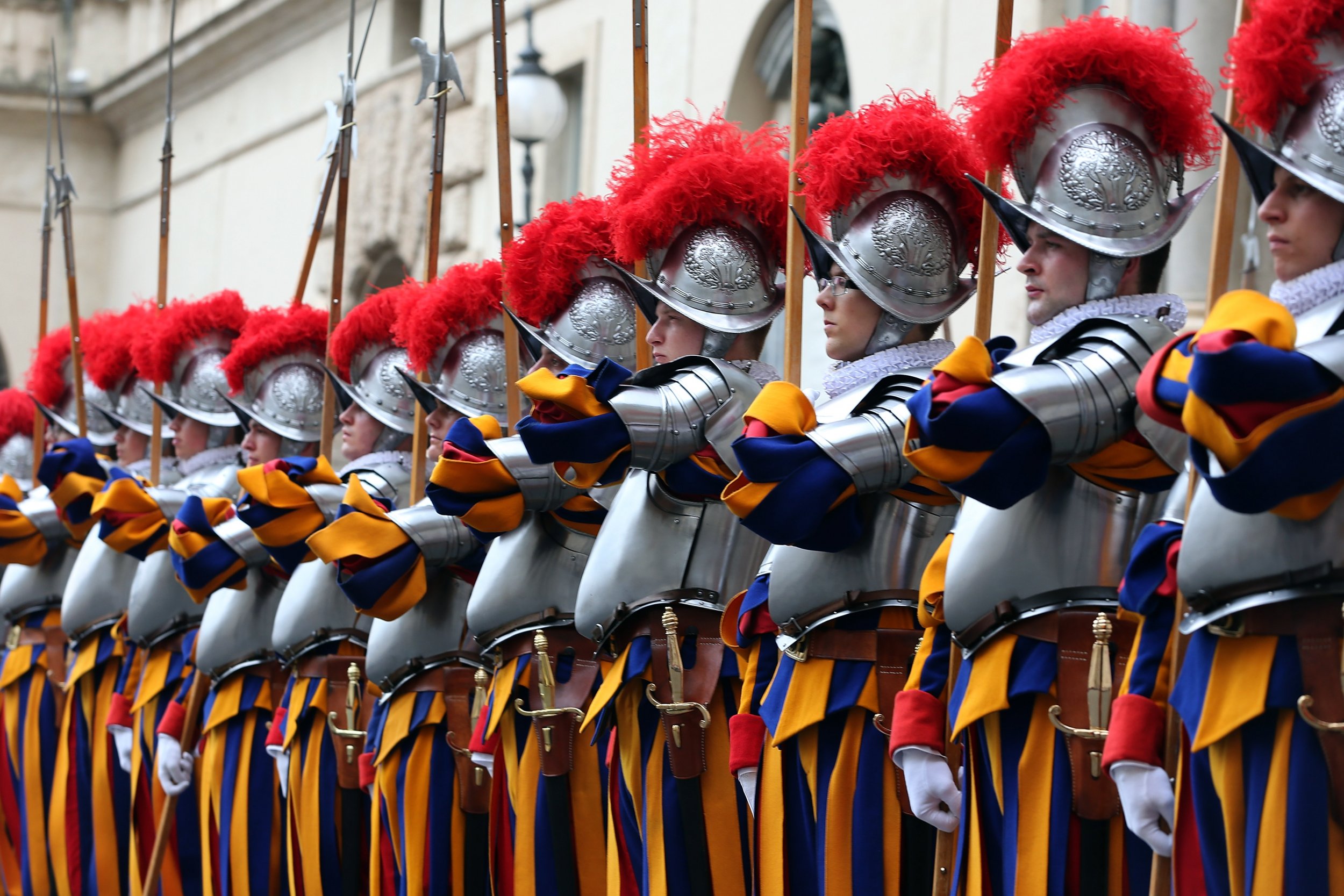 Pope's Swiss Guards to Get 3-D Printed Helmets