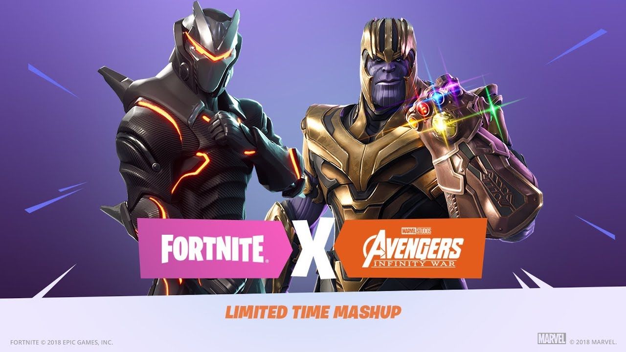 Fortnite 1.59 Fortnite 1 59 4 1 Adds Infinity Gauntlet Mode Thanos Mashup Patch Notes