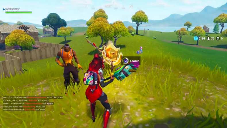 Fortnite Scarecrow hotroad location