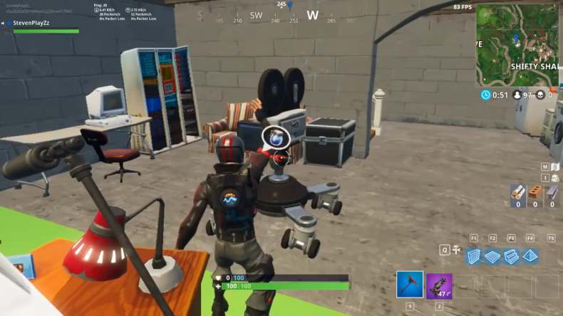 Fortnite Shifty Camera