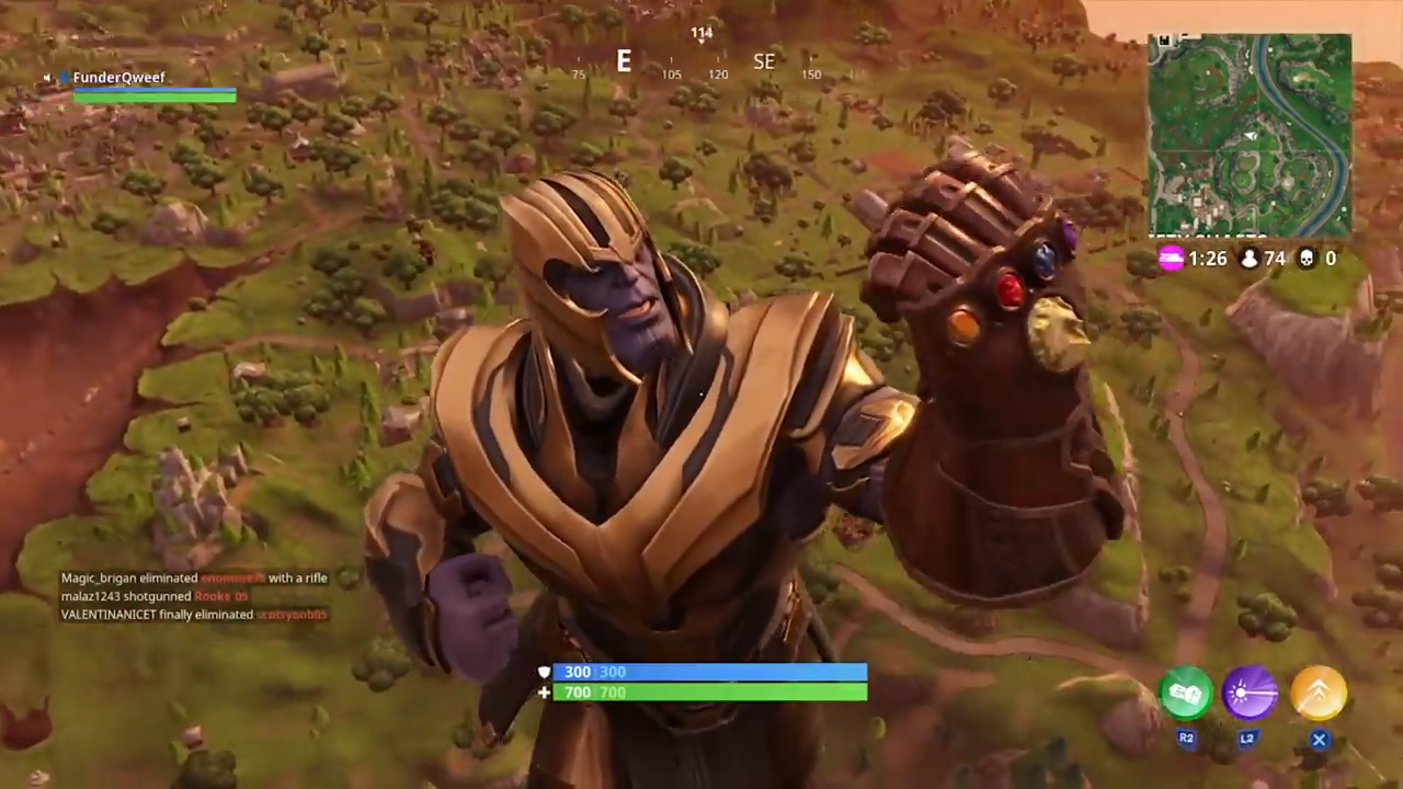 How To Get The Gaunlet In Fortnite Every Match Fortnite Infinity Gauntlet Mode Tips Where To Find It How It Works