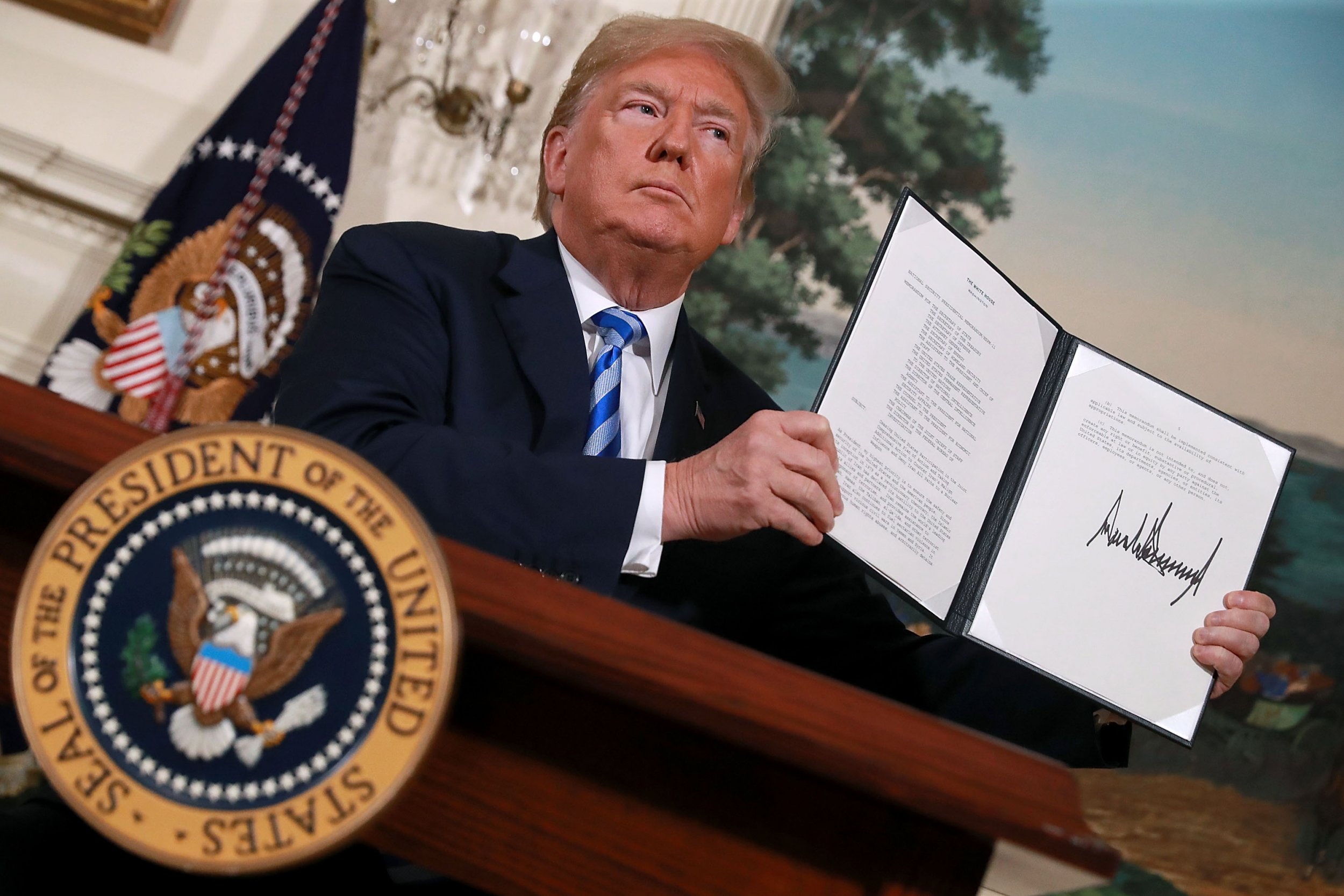 Trump Distracting From Scandals by Pulling Out of Iran Deal, Morning