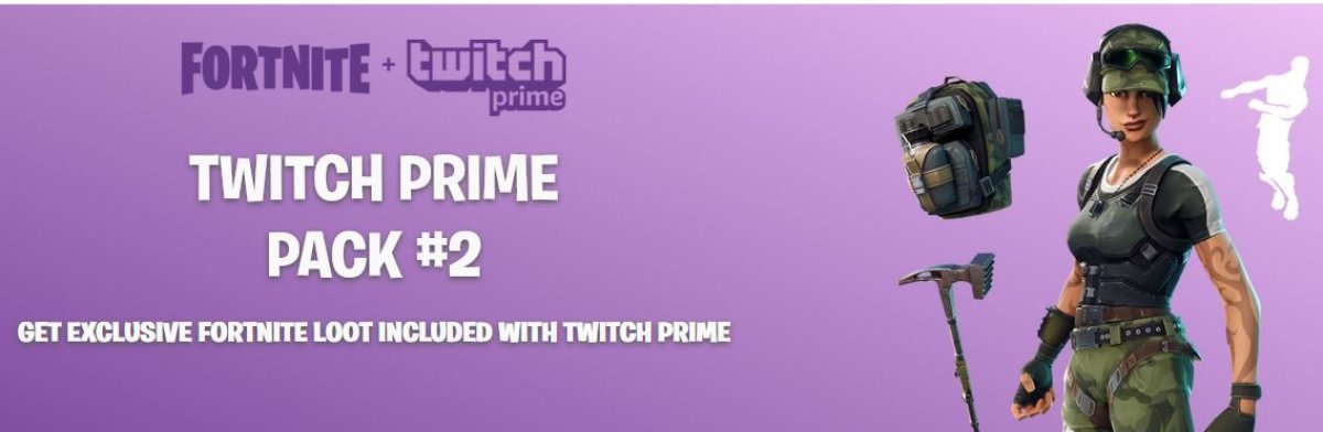 How To Get Your Free Twitch Prime Loot Pack #2 In 'Fortnite