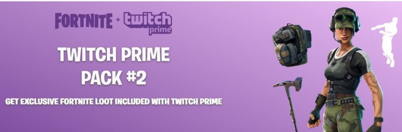 Fortnite Twitch Prime Pack 2 Live Skins How To Get Them