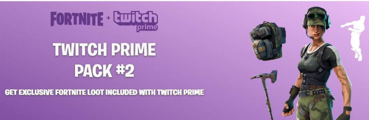 Twitch Prime's Free 'Fortnite' Loot Pack #2 Is Live, Here's What's