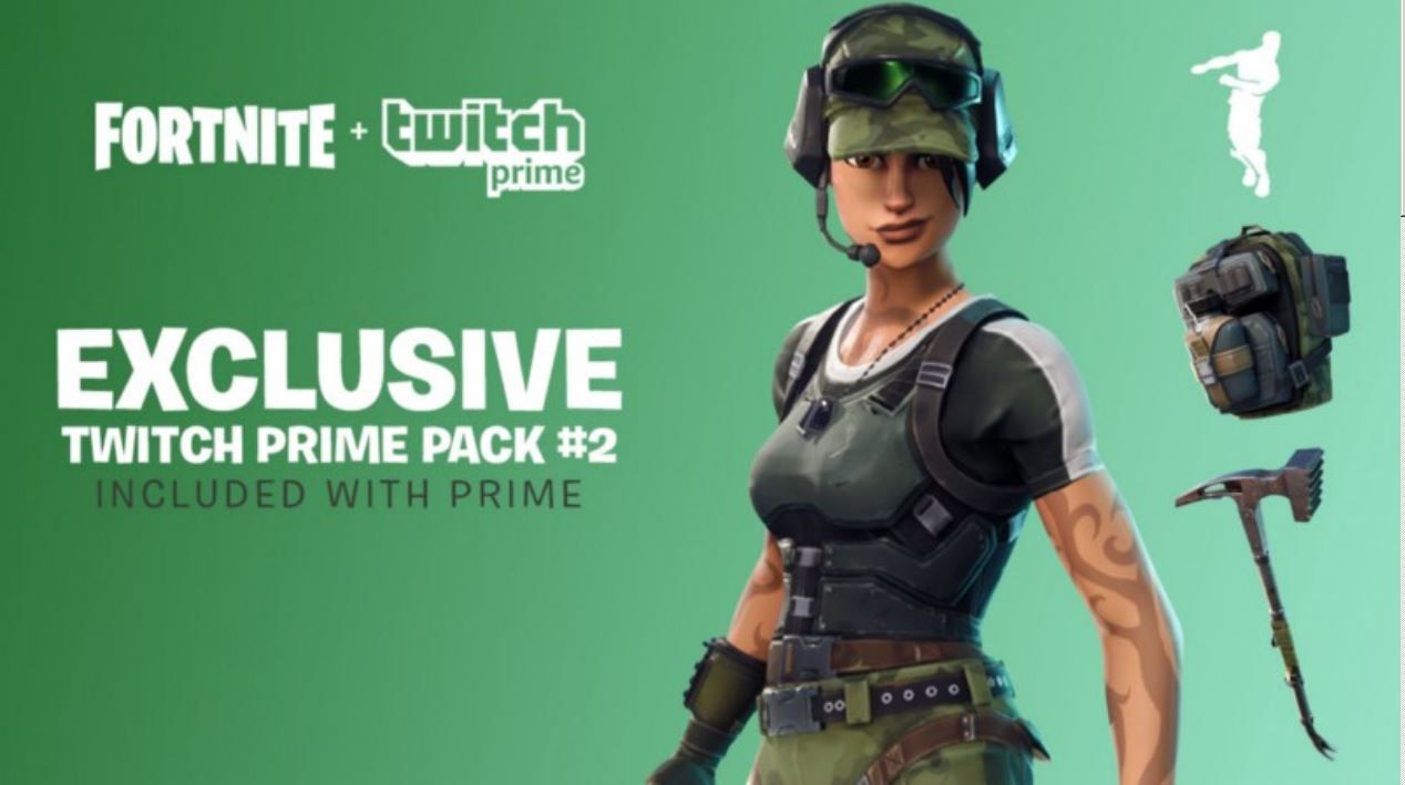 'Fortnite' Twitch Prime Pack 2 Live - Skins & How to Get Them