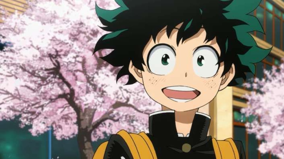 my hero academia anime midoriya