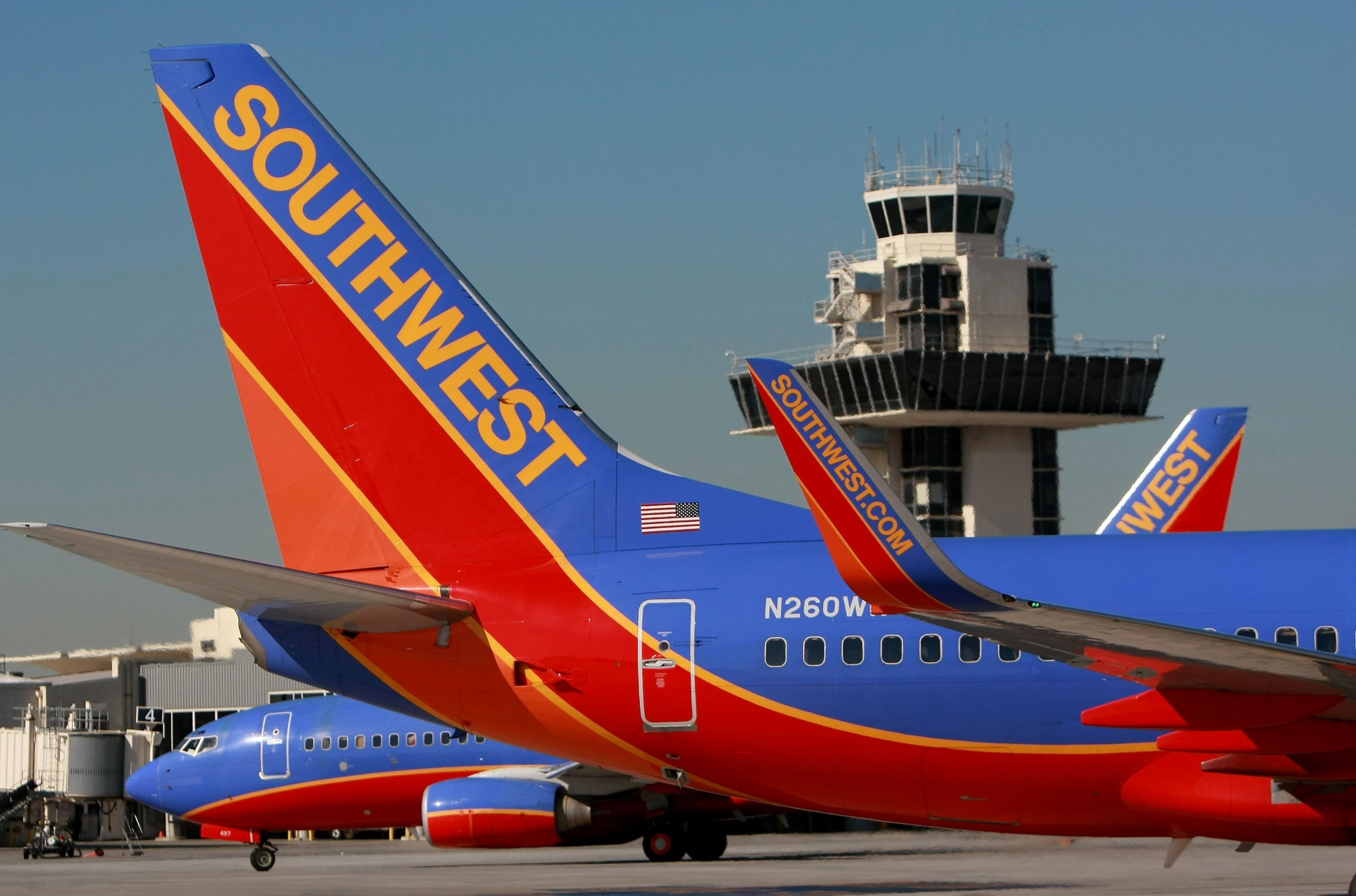 Southwest Airlines Makes Emergency Landing After Cabin Loses Pressure in Th...