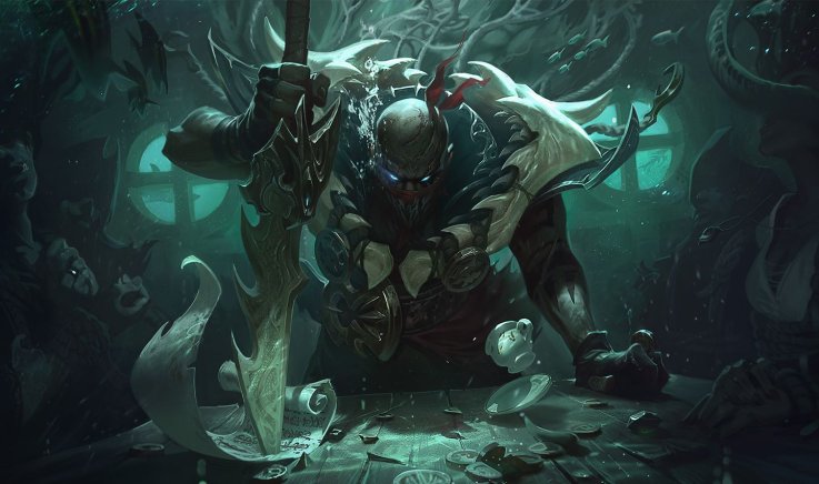 pyke splash art pyke splash art