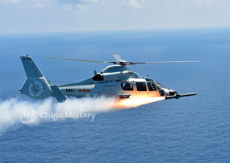 ChinaHelicopterDrills