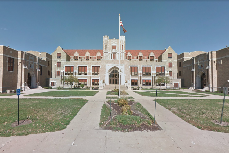 Dixon High School Exterior View