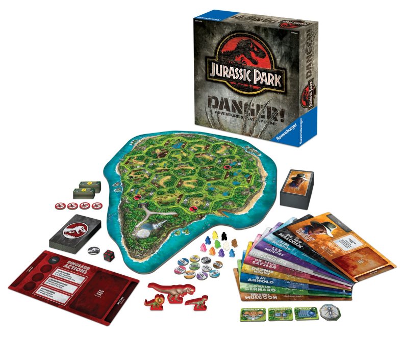jurassic-park-danger-board-game-components