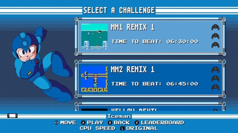 MMLC1_NS_screen08_Challenge mega man MMLC1_NS_screen08_Challenge mega man