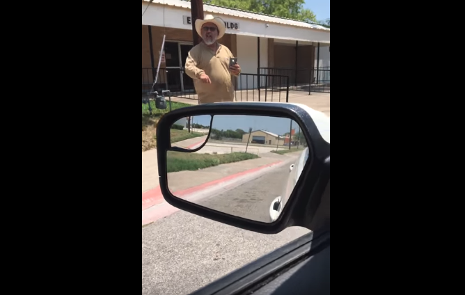 Texas man rant