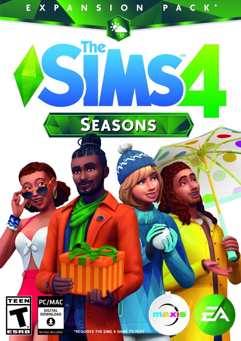 The Sims 4 - Seasons Expansion Pack Key Art release date