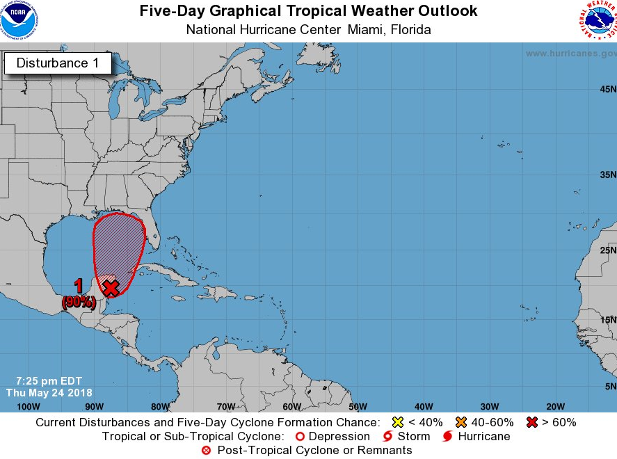 Tropical Storm Alberto: What Is Potential Storm's Path and When Will It 