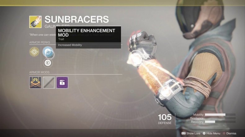 Destiny 2 sunbracers