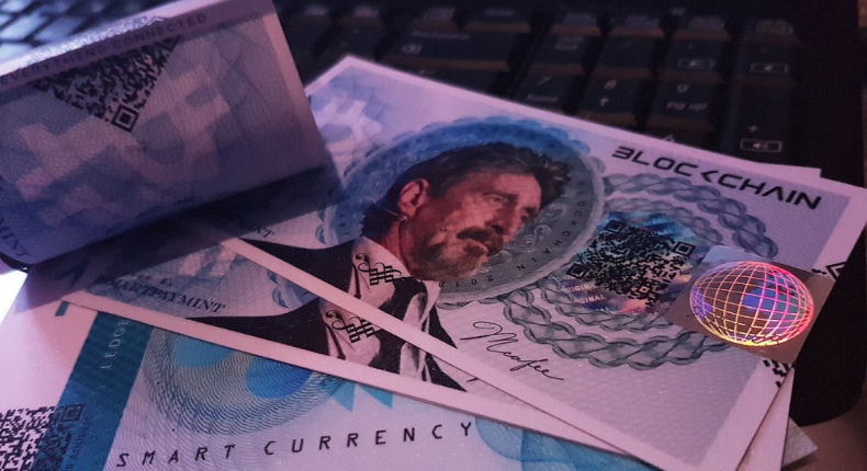 McAfee Bank Note