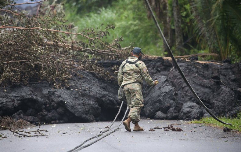 hawaii volcano lava