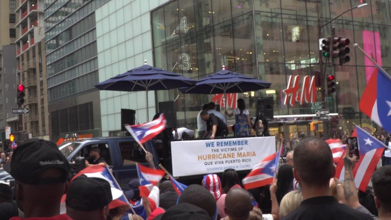Remember Puerto Rico Victims Banner