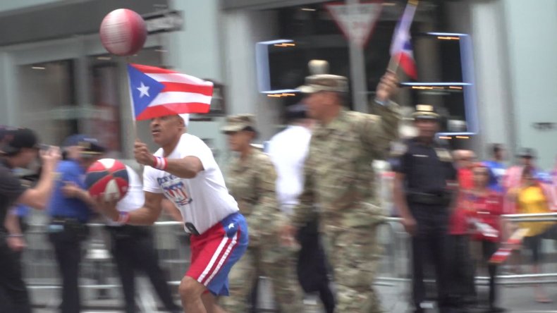 Puerto Rico Day Parade Marchers
