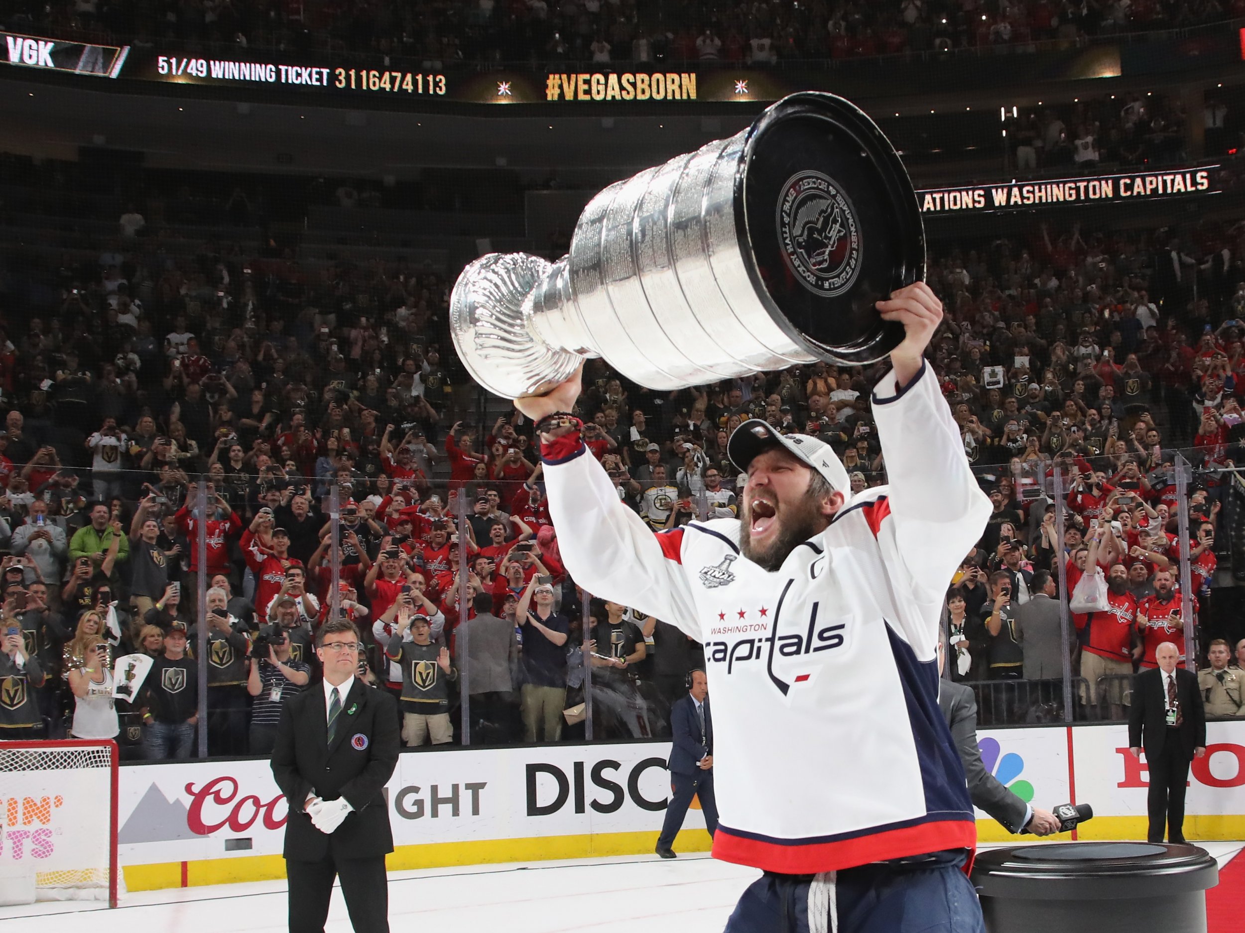 Alex Ovechkin Stanley Cup Photo