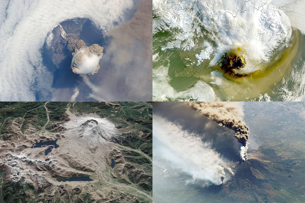 Volcanoes From Space: 50 Breathtaking Astronaut And Satellite Photos ...