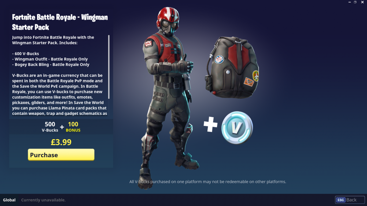 Fortnite' Wingman Starter Pack and PlayStation Plus Celebration