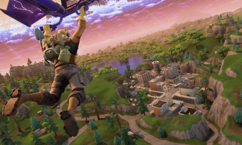 Fortnite flyover