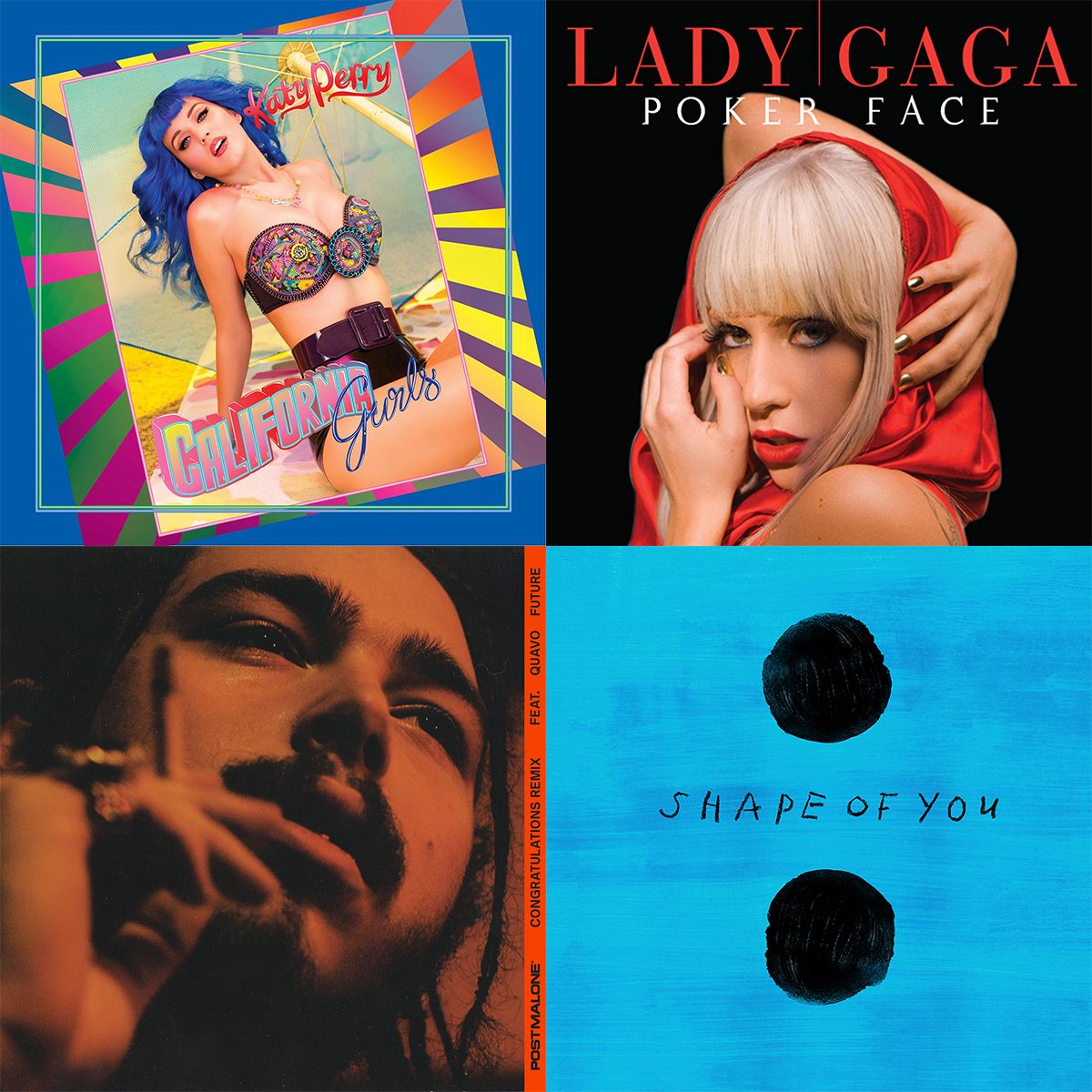 50 Best-selling Singles in U.S. History