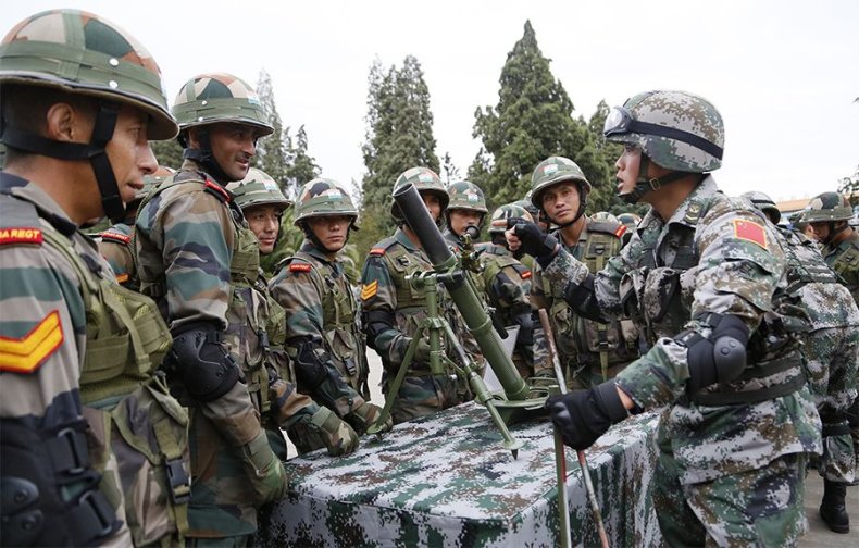 ChinaIndiaAntiTerrorDrill