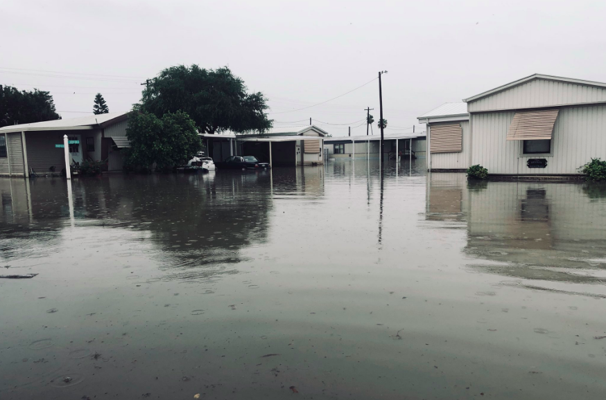 Texas Flooding Pictures Heavy Rains Submerge Coastal Towns Under