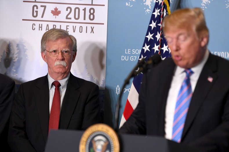 John Bolton Donald Trump