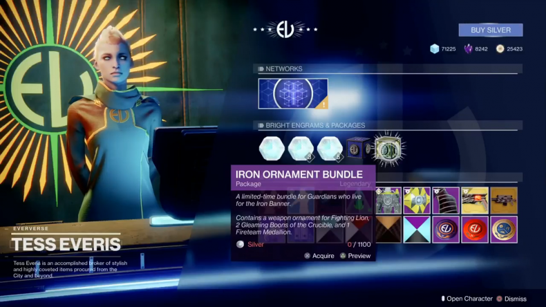 Destiny 2 Iron Ornament Bundle