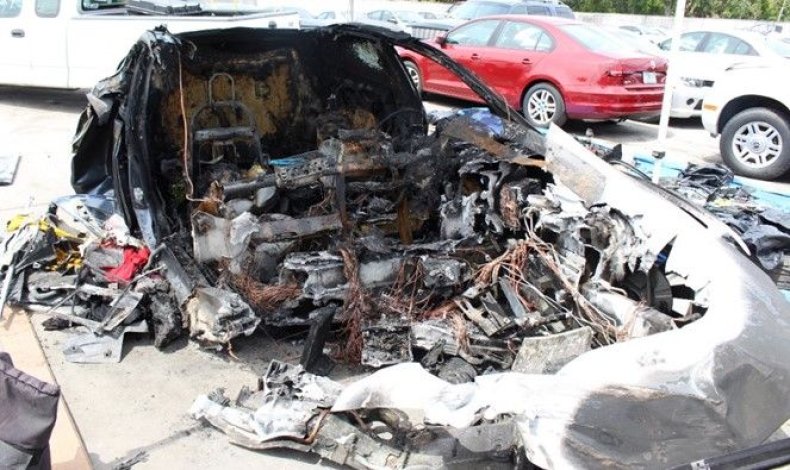 Tesla Crash