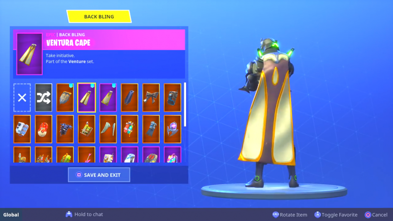 Fortnite Venturian Back Bling